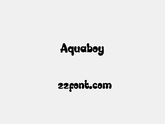 Aquaboy