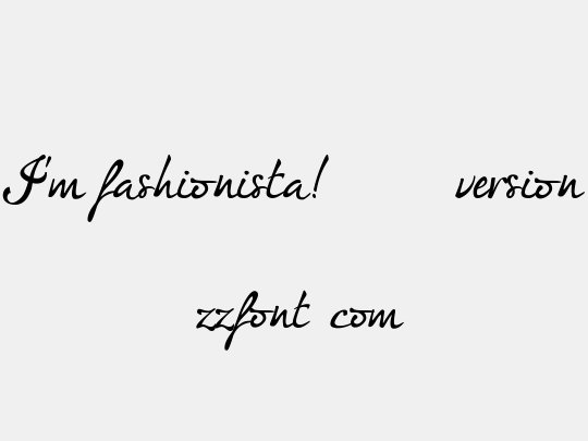 I'm fashionista!_DEMO-version