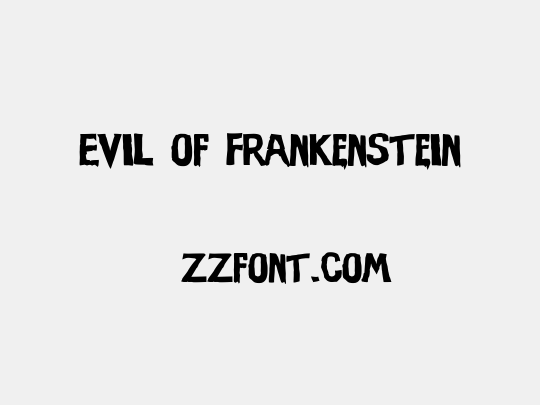 Evil of Frankenstein