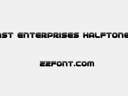 1st Enterprises Halftone