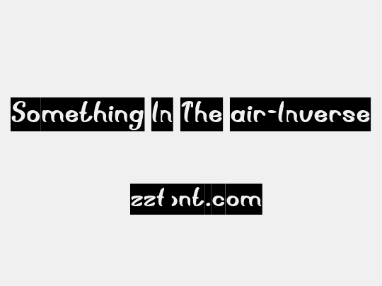Something In The air-Inverse
