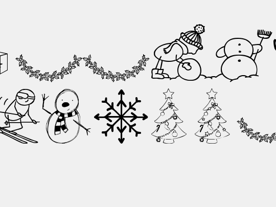 xmas cartoon