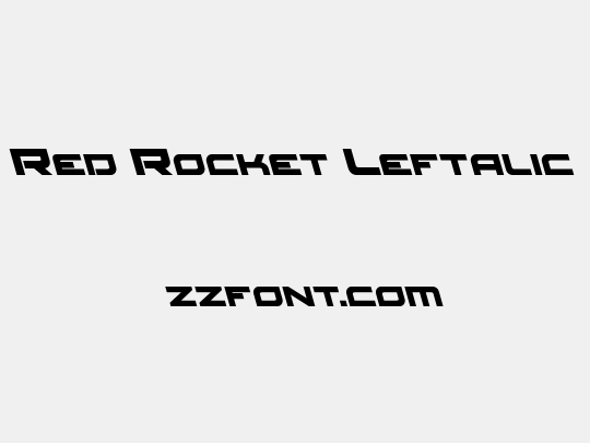 Red Rocket Leftalic