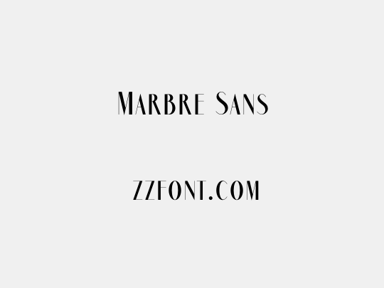 Marbre Sans