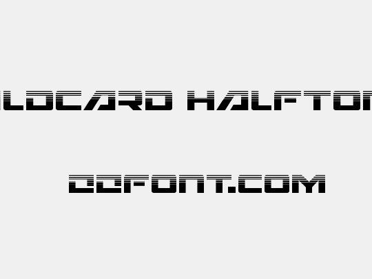 Wildcard Halftone