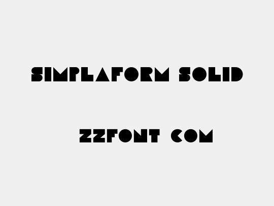 Simplaform Solid