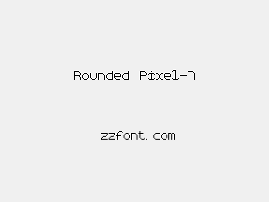 Rounded Pixel-7