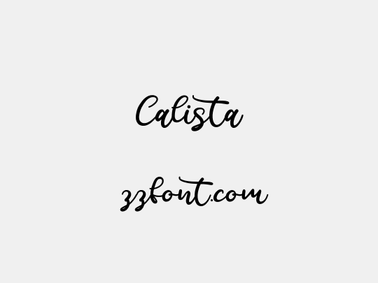 Calista