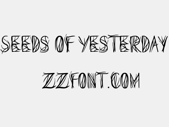 Seeds of Yesterday