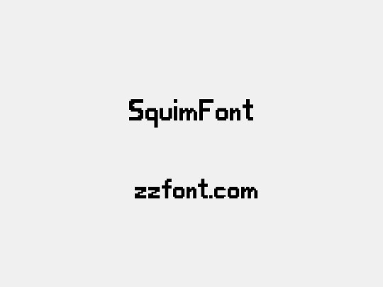 SquimFont