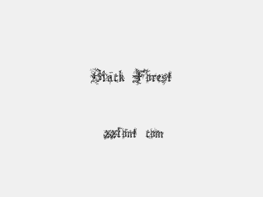 Black Forest