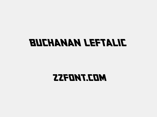 Buchanan Leftalic