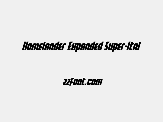Homelander Expanded Super-Ital