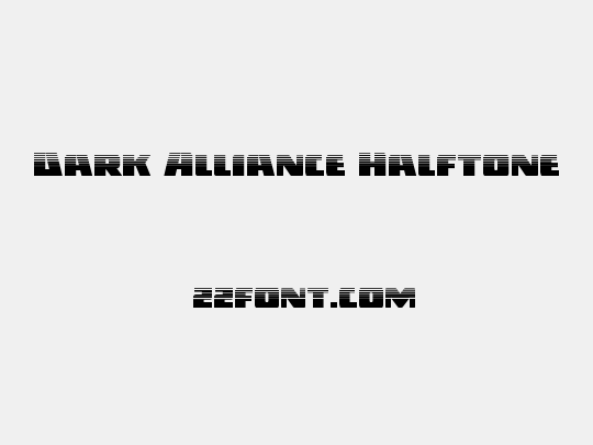 Dark Alliance Halftone
