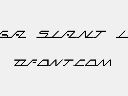 MEGA SLANT LINE