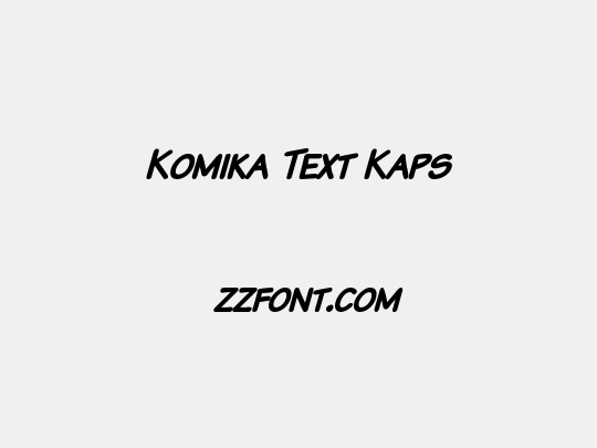 Komika Text Kaps