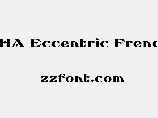 FHA Eccentric French