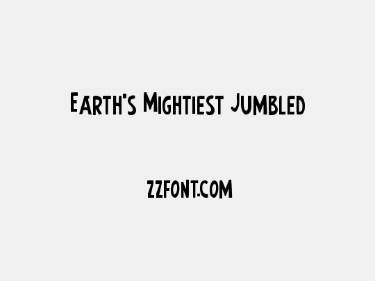Earth's Mightiest Jumbled