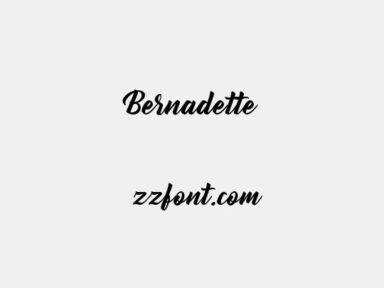 Bernadette