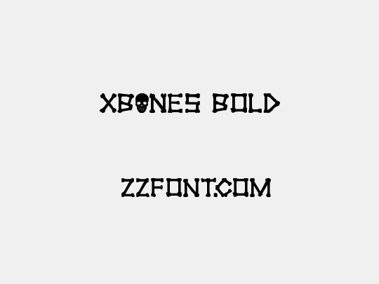 xBONES Bold