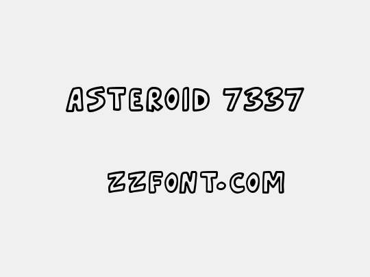 Asteroid 7337