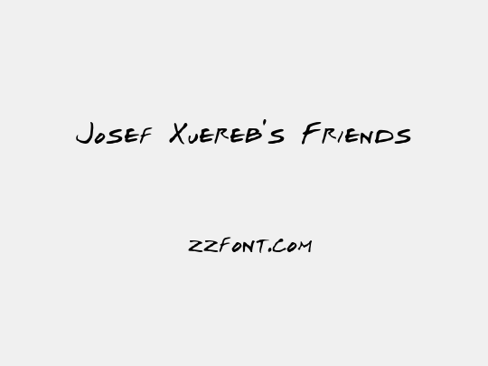 Josef Xuereb's Friends
