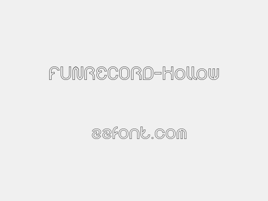 FUNRECORD-Hollow