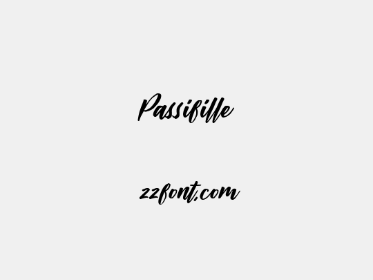 Passifille