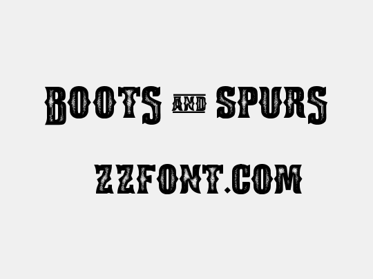 Boots & Spurs