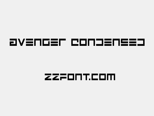 Avenger Condensed