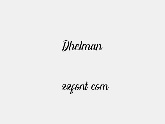 Dhelman