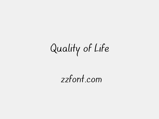 Quality of Life
