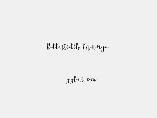 Butterscotch Meringue