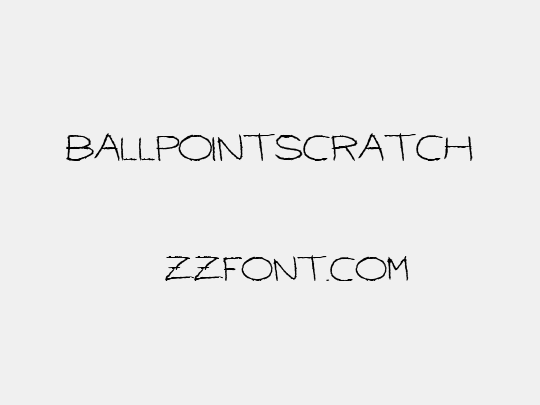 BallpointScratch