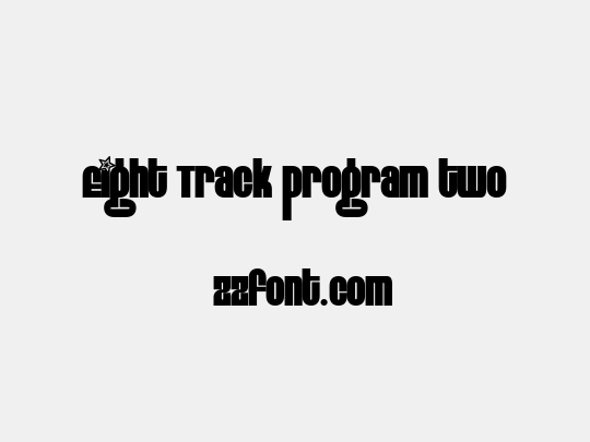 Eight Track program two