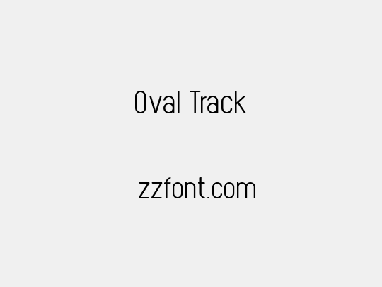 Oval Track 