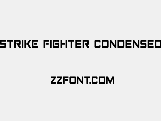 Strike Fighter Condensed