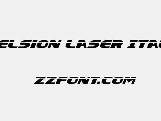 Xcelsion Laser Italic