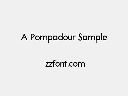 A Pompadour Sample