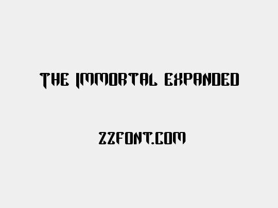 The Immortal Expanded