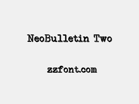 NeoBulletin Two