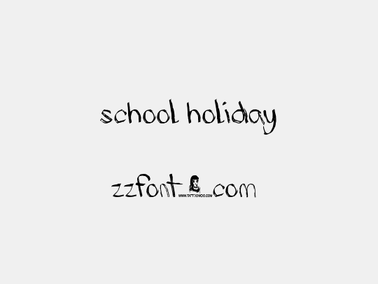 School Holiday