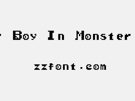 Wonder Boy In Monster World