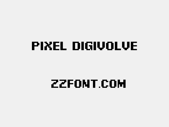 Pixel Digivolve