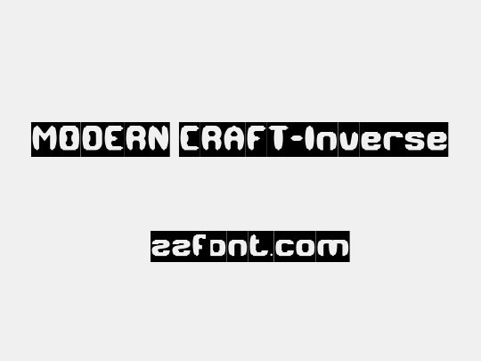 MODERN CRAFT-Inverse
