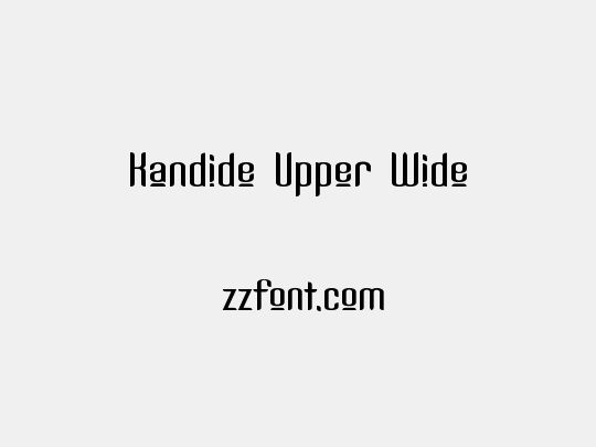 Kandide Upper Wide
