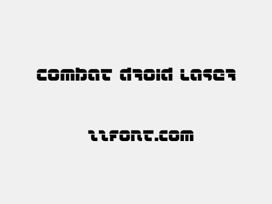 Combat Droid Laser