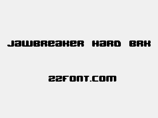 Jawbreaker Hard BRK
