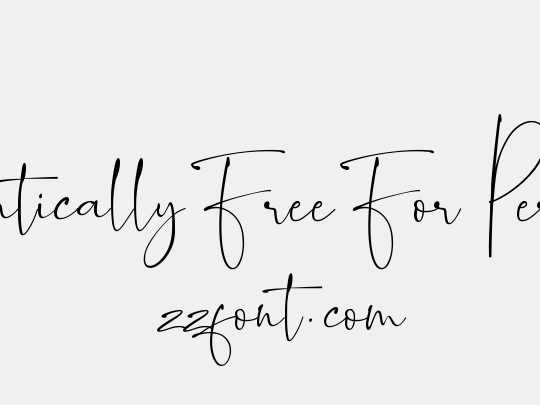 Romantically Free For Personal