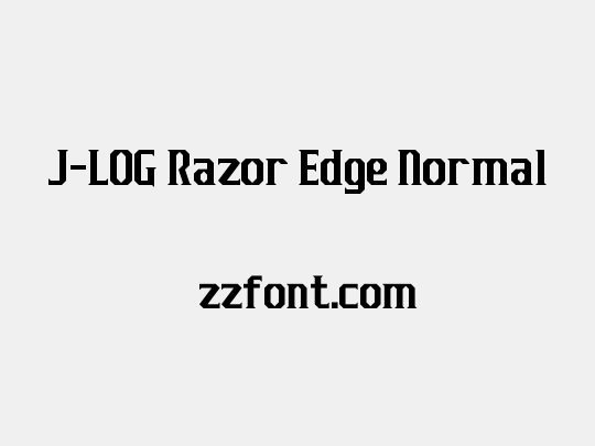 J-LOG Razor Edge Normal
